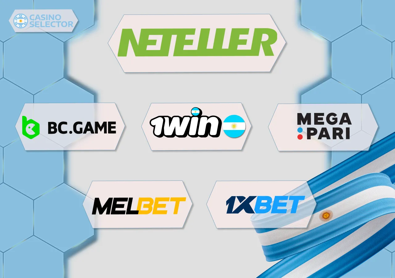 Casinos con Neteller disponibles para jugadores argentinos.